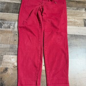 Judy Blue Garment‎ Dyed Red Pants- 9/29